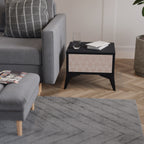 LEAVES ON BEIGE Nightstand