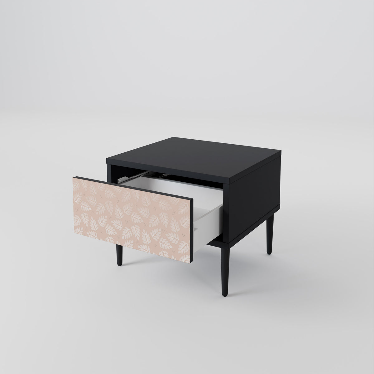 LEAVES ON BEIGE Nightstand