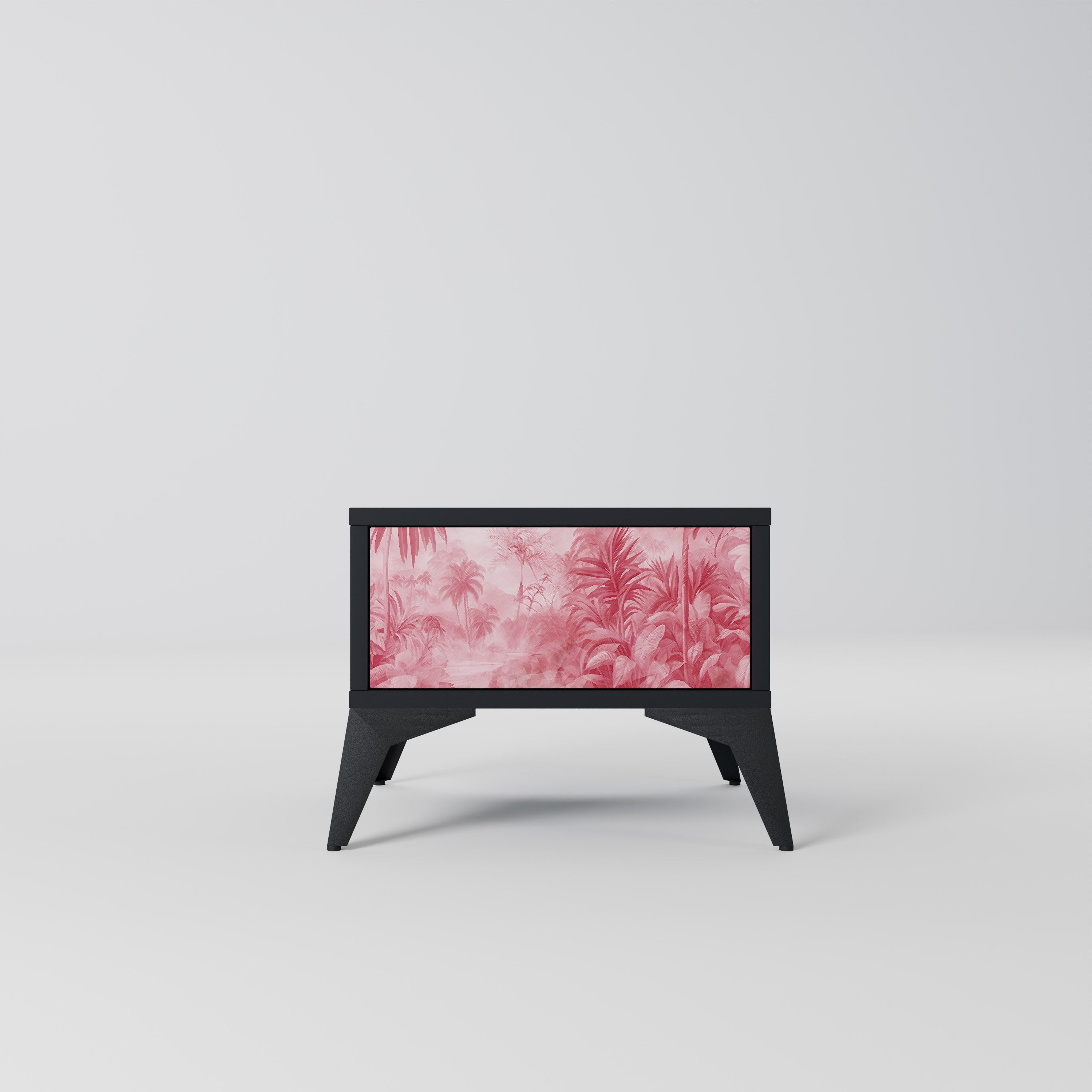 SWEET TROPICS Nightstand in Black Finish