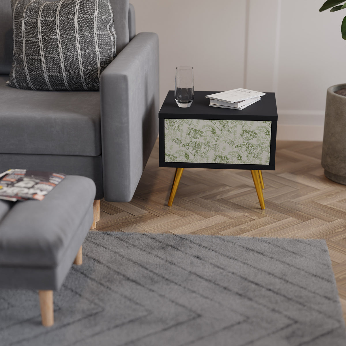 FENNEL BALDACHIN Nightstand