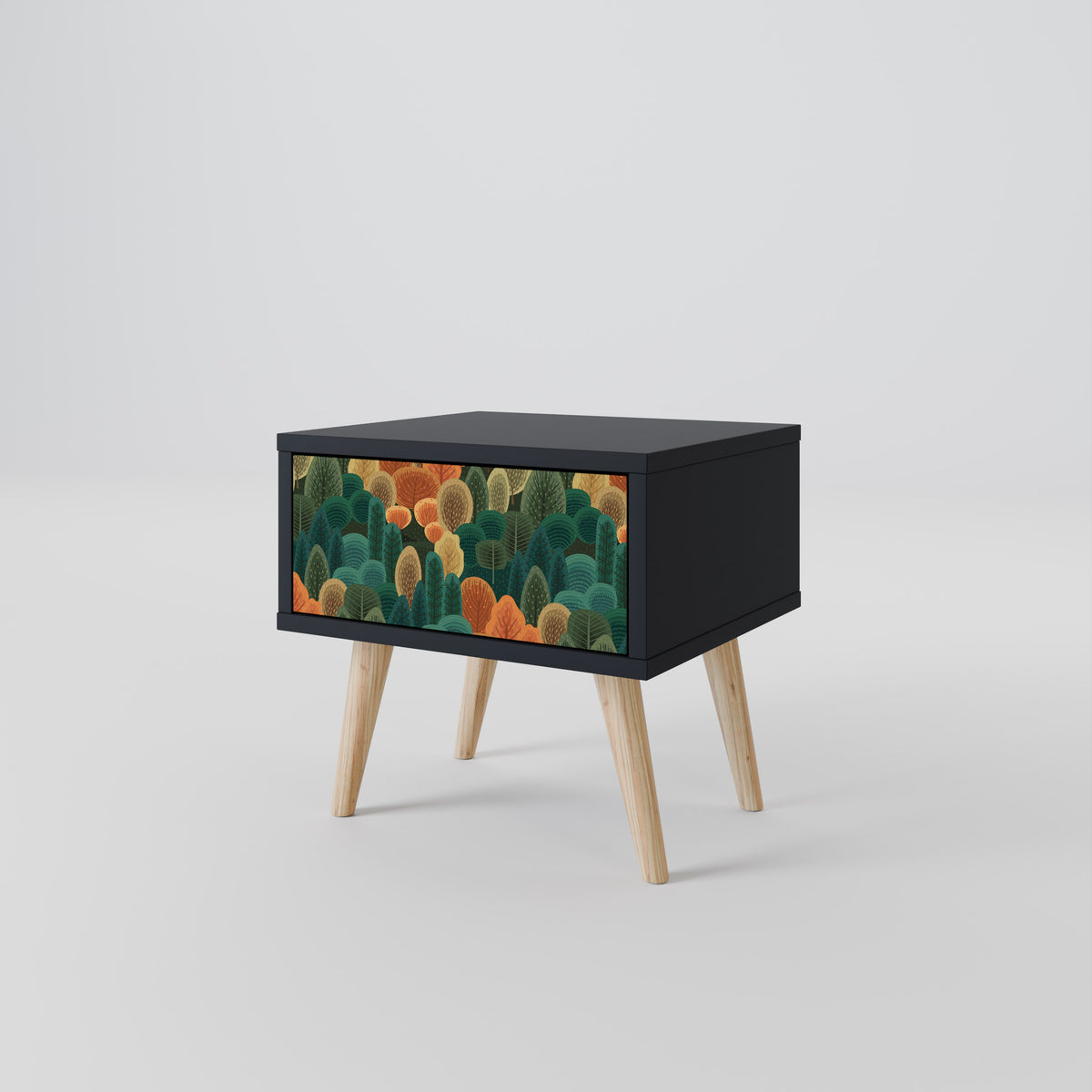 AUTUMN KALEIDOSCOPE Κομοδίνο με συρτάρι