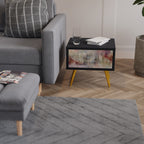 VEILED SUMMIT Κομοδίνο με συρτάρι