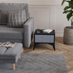 GRAPHITE RAIN Nightstand