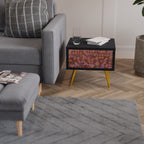 PAINTED SQUARES Nightstand