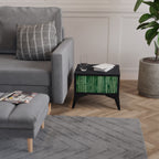 NATURAL GREEN Κομοδίνο με συρτάρι