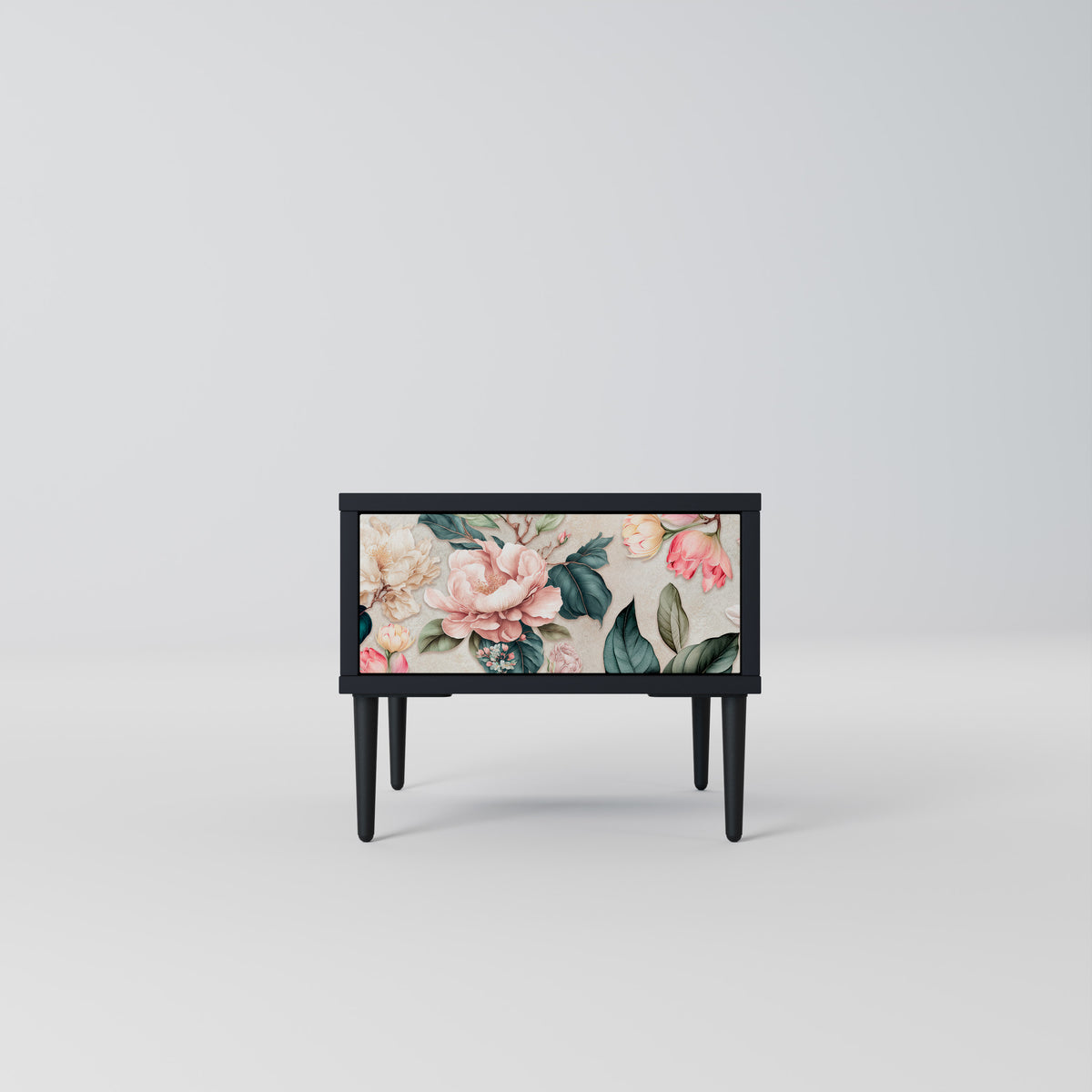 FLORAL GRACE Κομοδίνο με συρτάρι