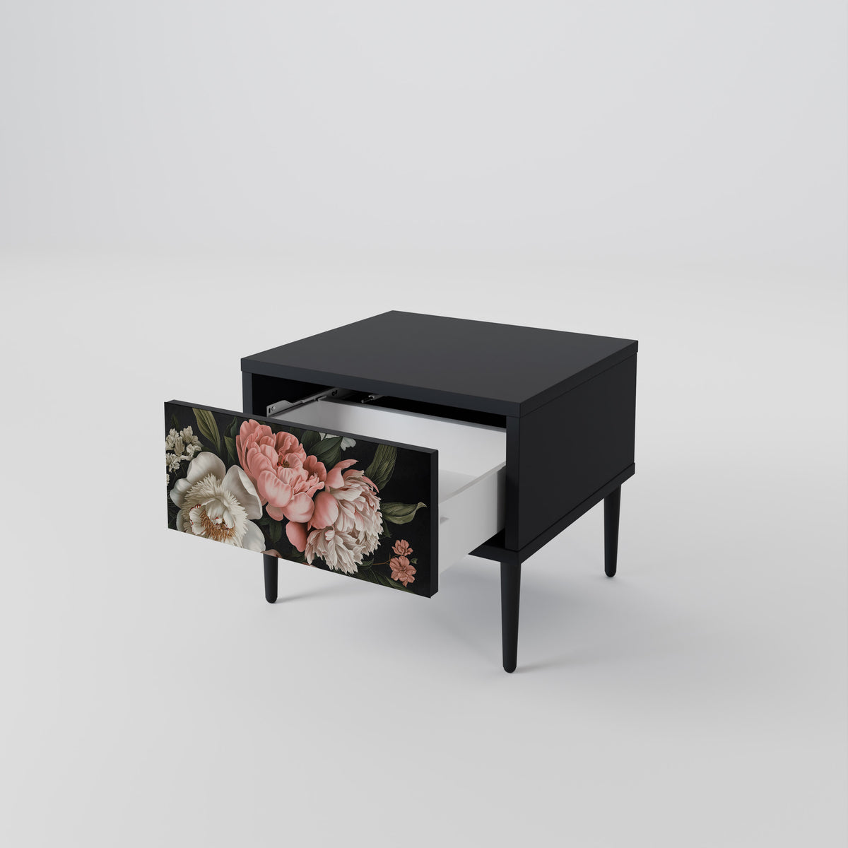 LUSH ELEGANCE Κομοδίνο με συρτάρι