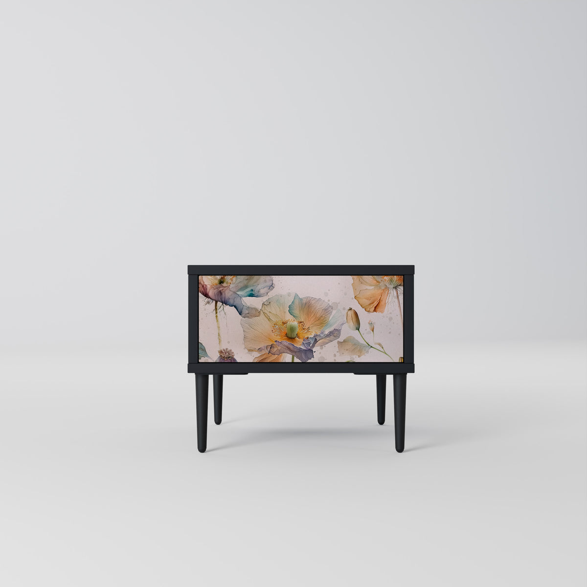 SOFTEN POPPY Κομοδίνο με συρτάρι