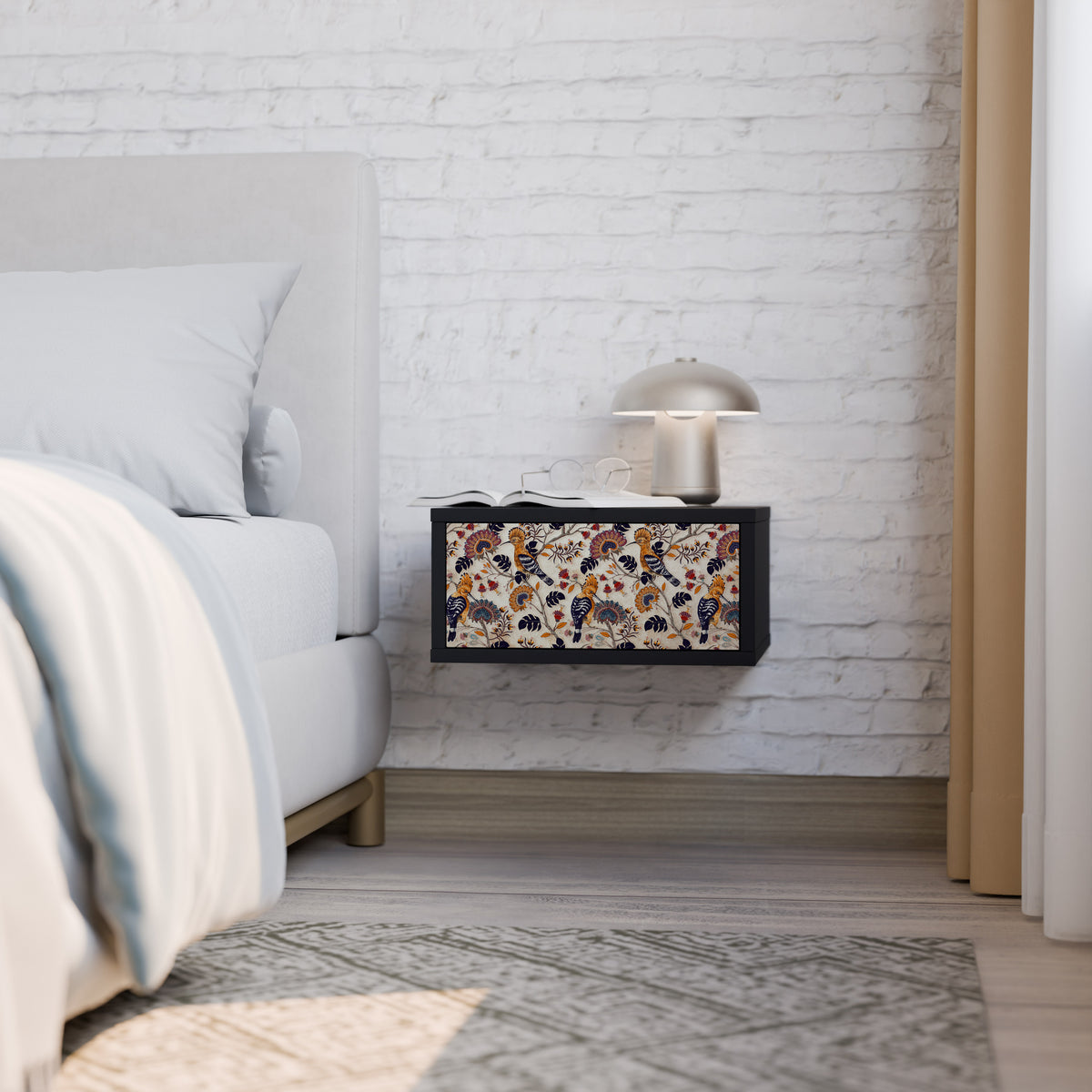 EMINENT HOOPOE Κομοδίνο με συρτάρι