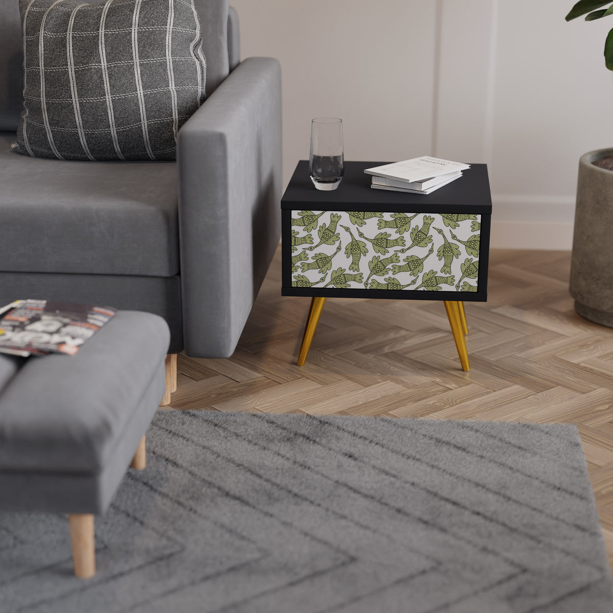 SEEDLING SONGBIRD Κομοδίνο με συρτάρι