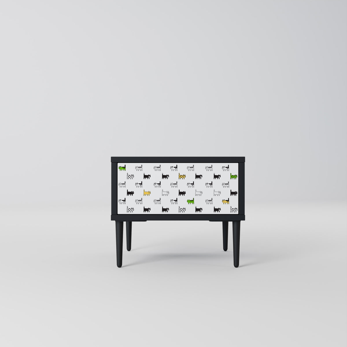 CATS COMPILATION Κομοδίνο με συρτάρι