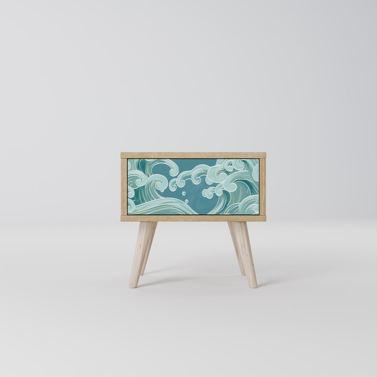 ASIAN SWAY Κομοδίνο με συρτάρι