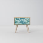 ASIAN SWAY Κομοδίνο με συρτάρι