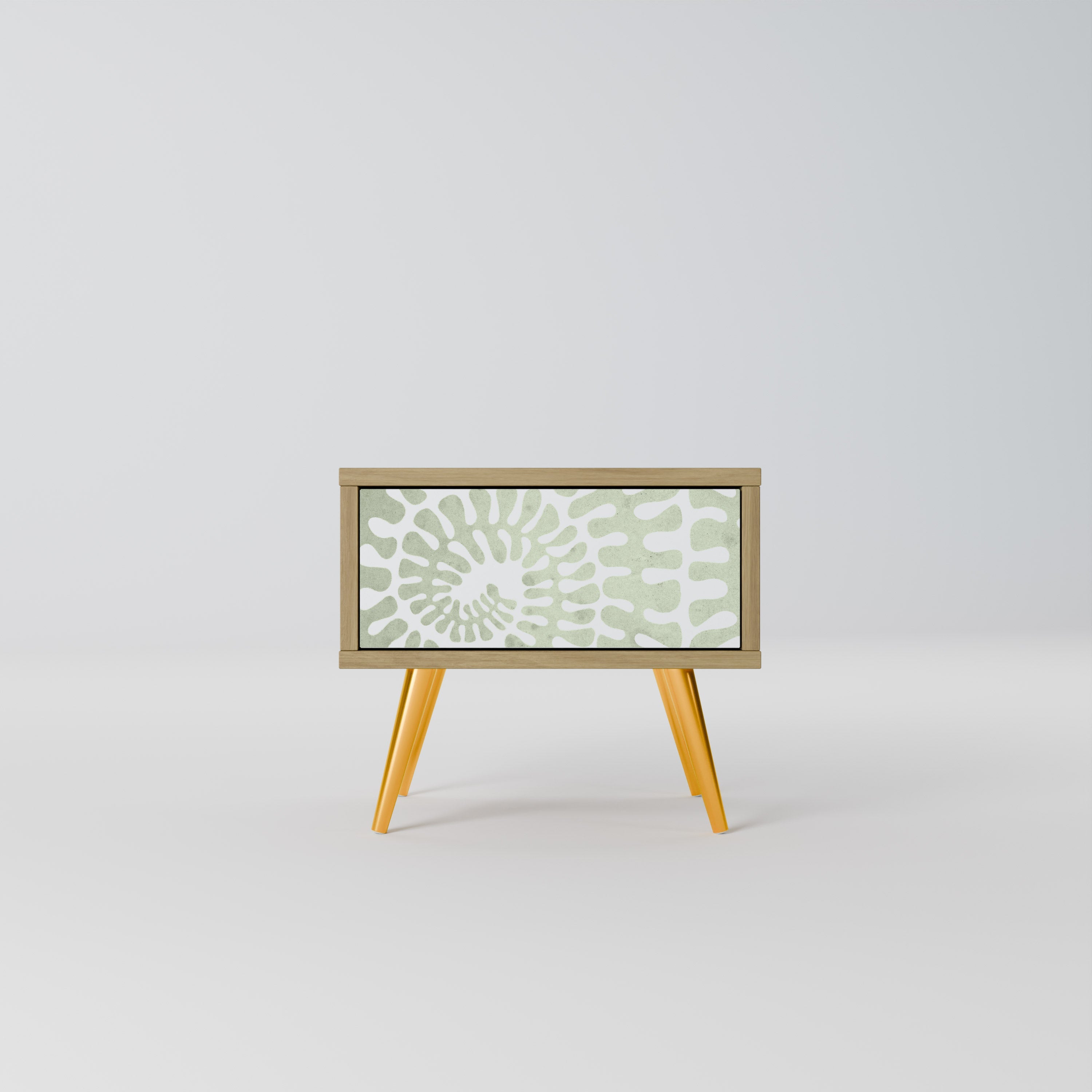 HELIX DANCE Nightstand in Oak Effect