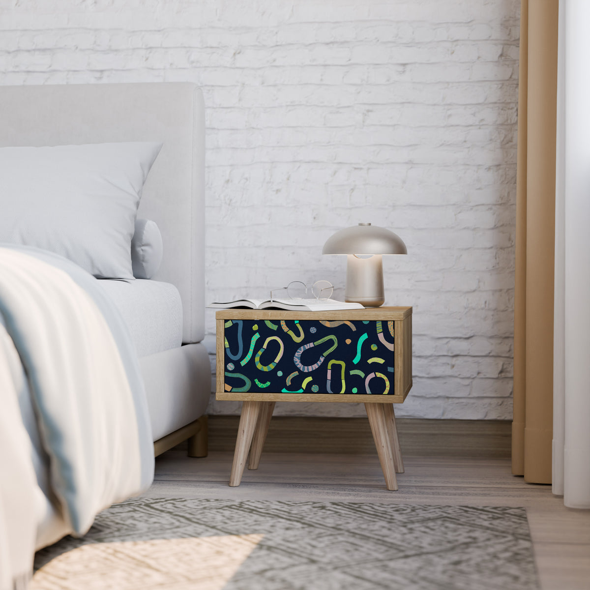 CONTRAST DANCE Nightstand