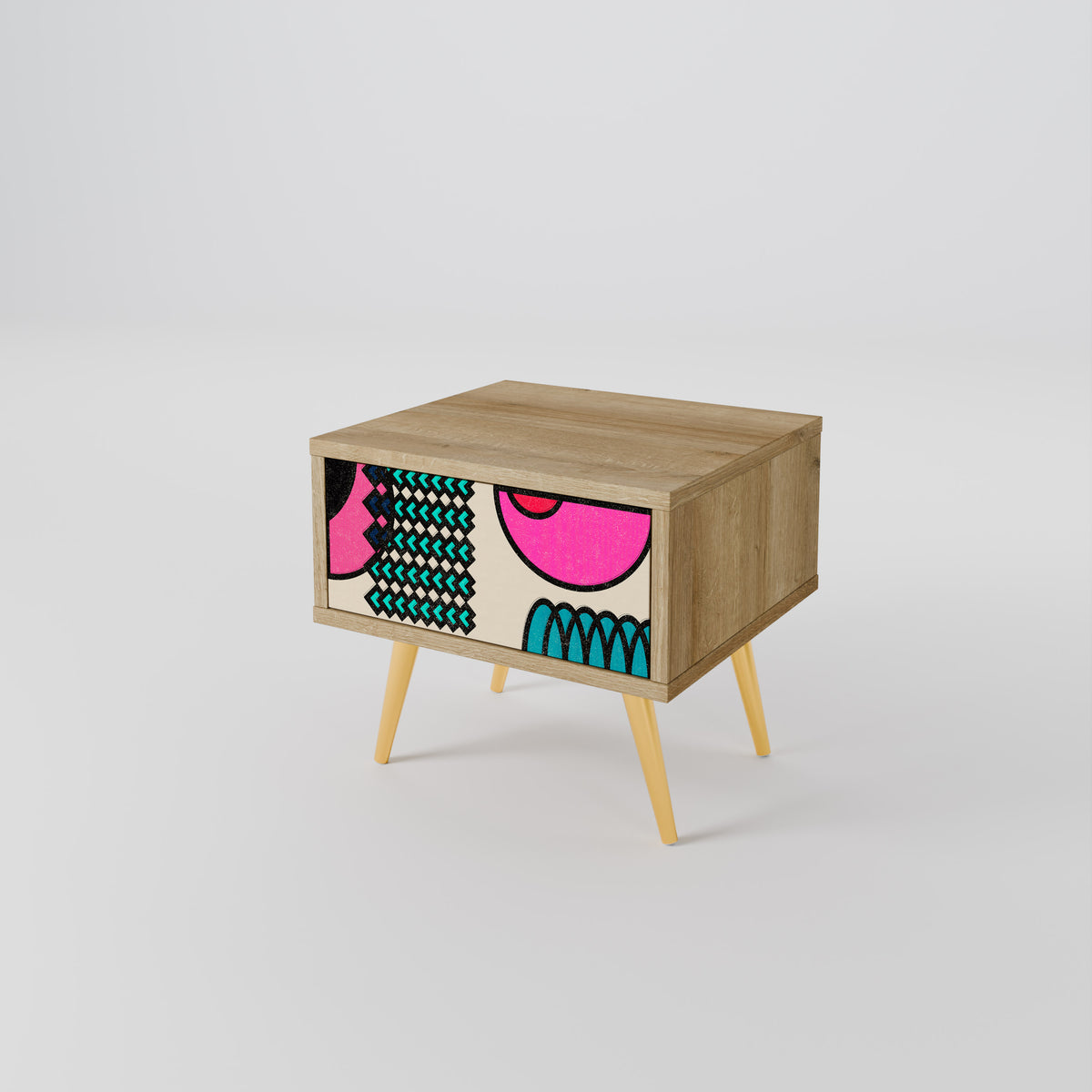 GEOMETRIC RHAPSODY Nightstand