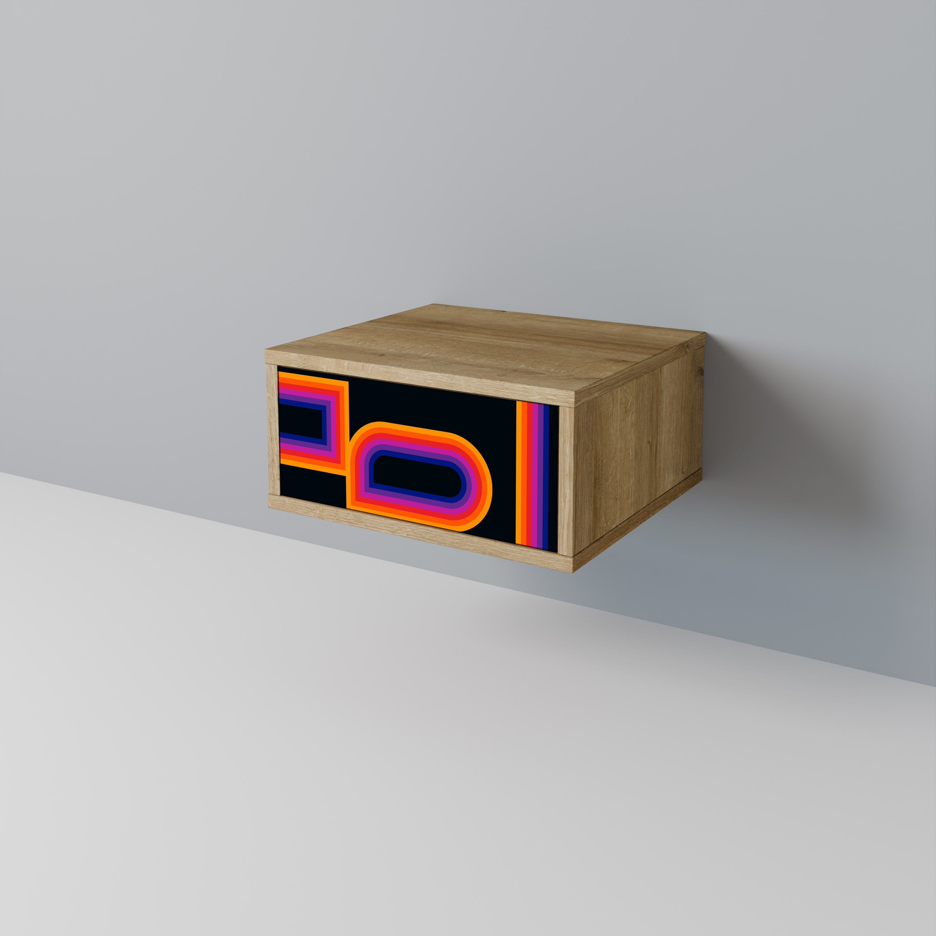 BLINDED BY THE LIGHTS Κομοδίνο με συρτάρι