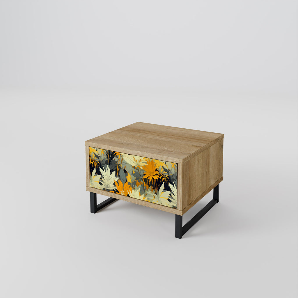SUNKISSED LILY Nightstand in Oak Effect