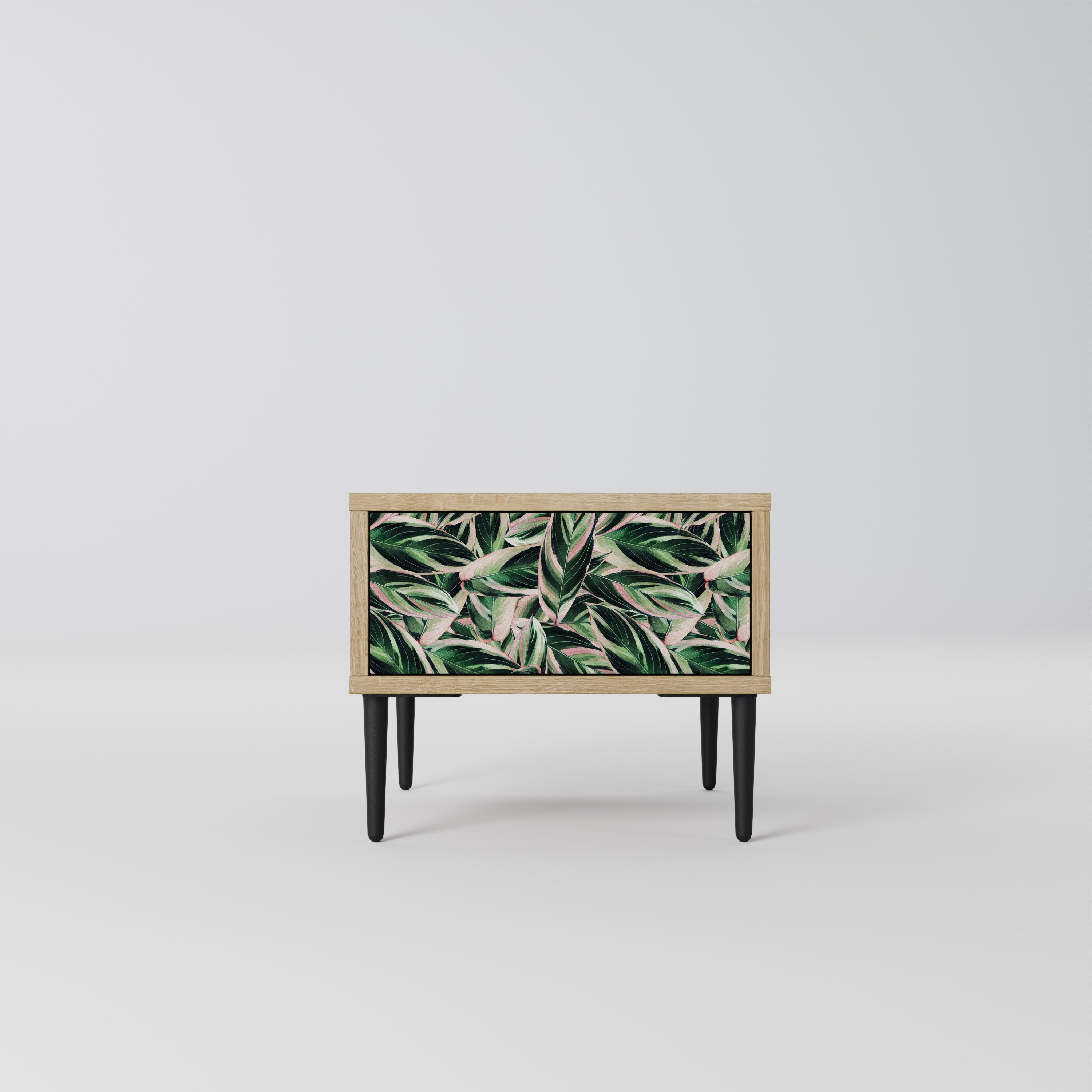 EERIE STROMANTHE Nightstand in Oak Effect