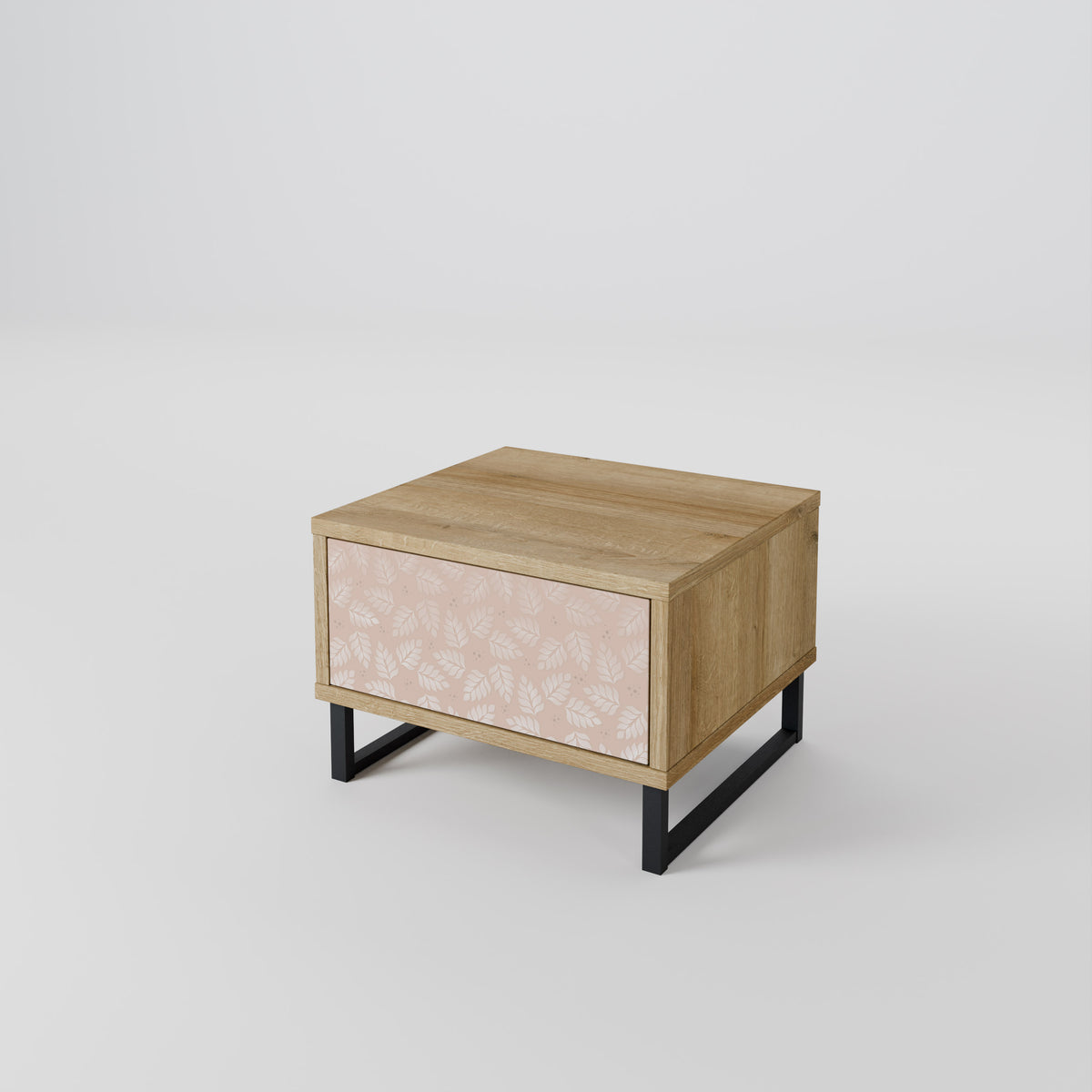 LEAVES ON BEIGE Nightstand