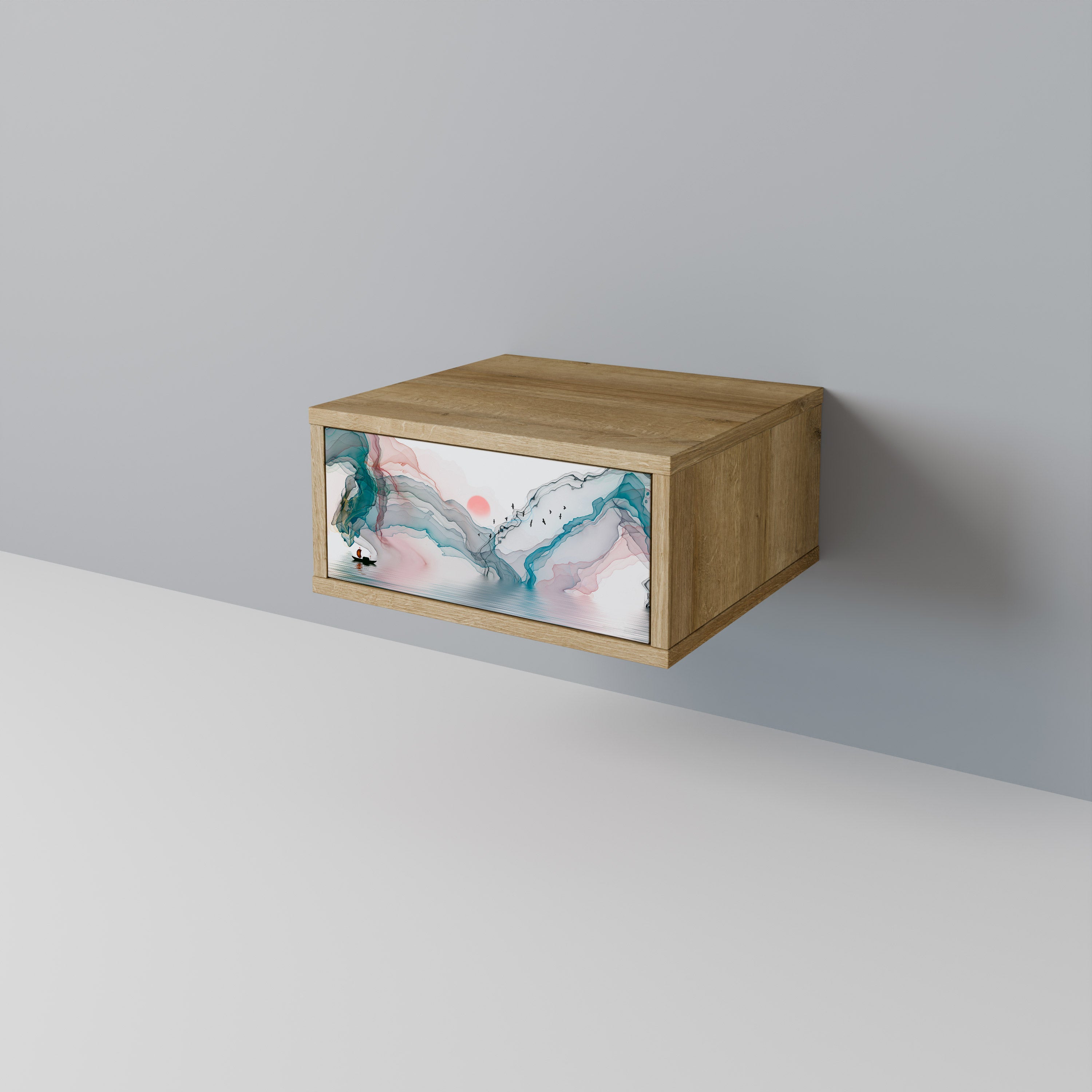 VELVET CROSSING Κομοδίνο με συρτάρι