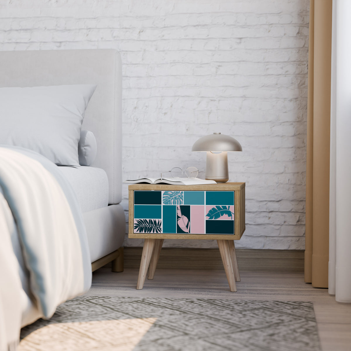 COMBINATION OF SHAPES Nightstand