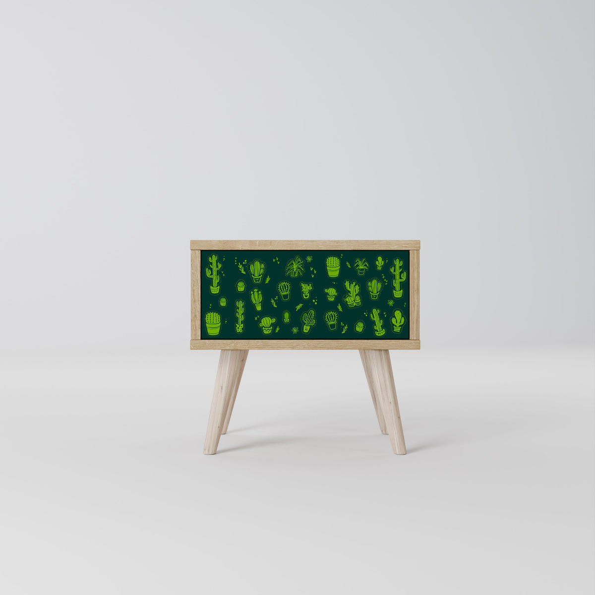 DESERT GREEN Κομοδίνο με συρτάρι