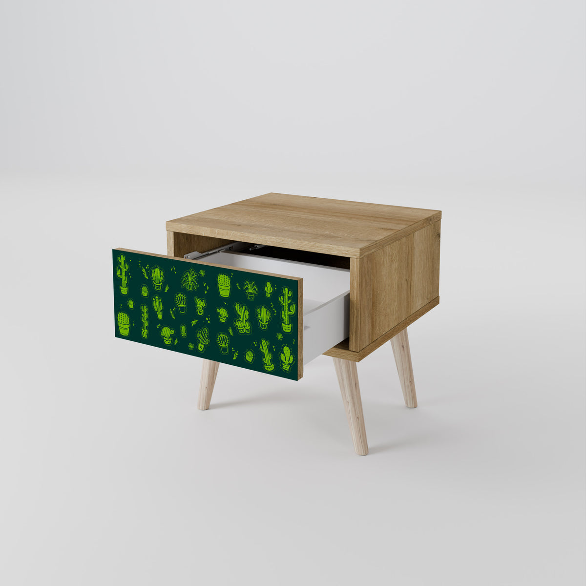 DESERT GREEN Κομοδίνο με συρτάρι