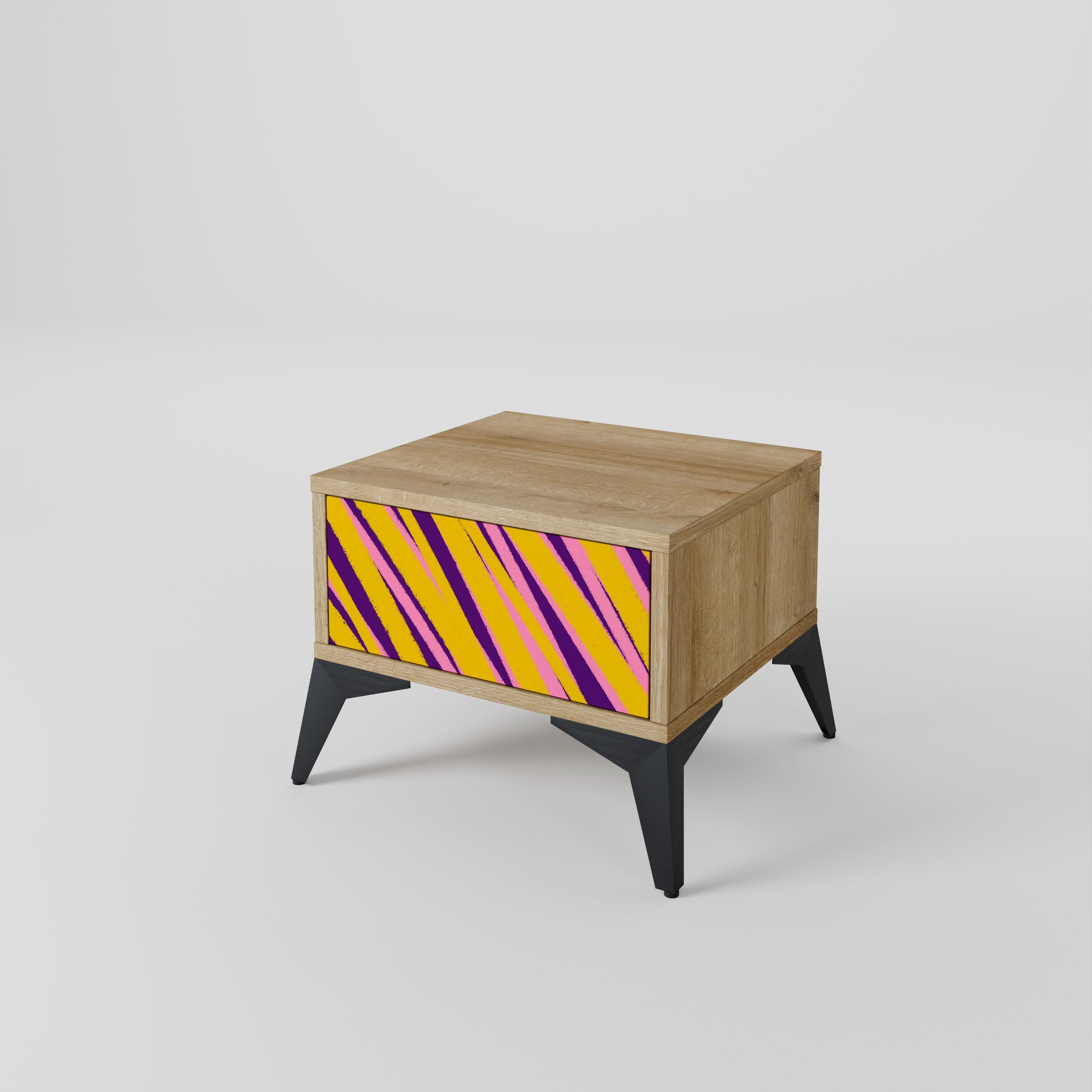 DREAMS COME TRUE Nightstand in Oak Effect