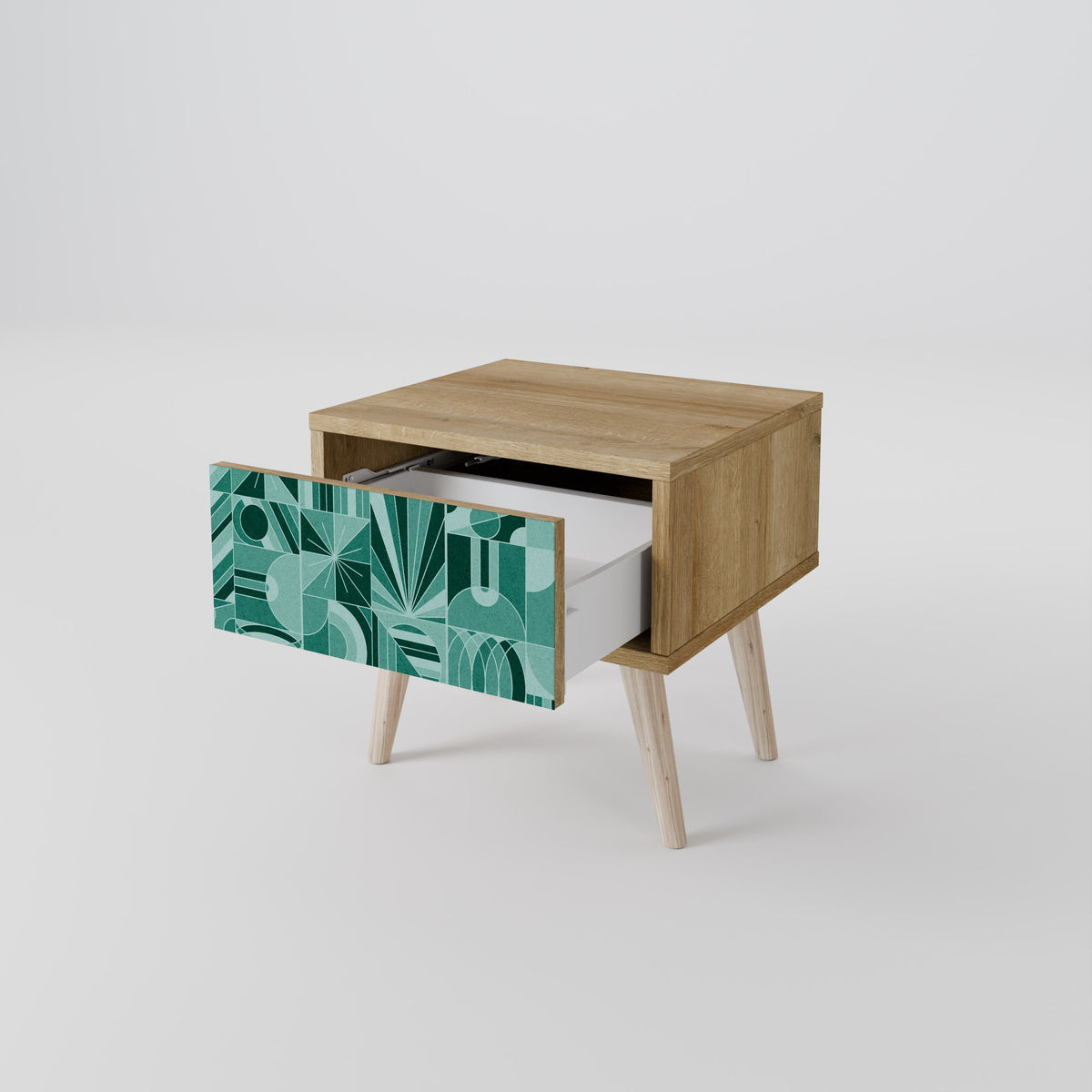 HARMONIC GRID Κομοδίνο με συρτάρι