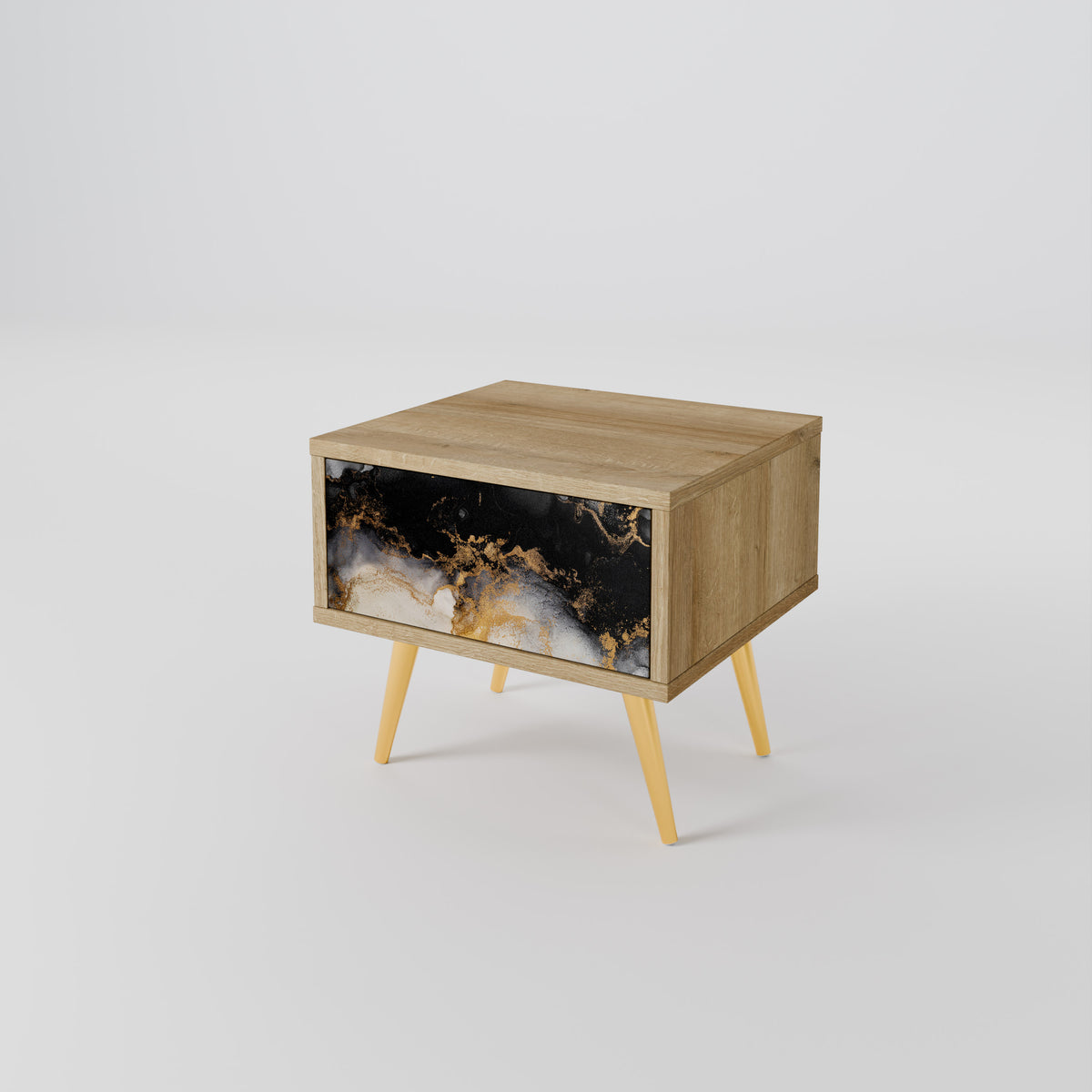 MARBLE OF TOMMORROW Κομοδίνο με συρτάρι