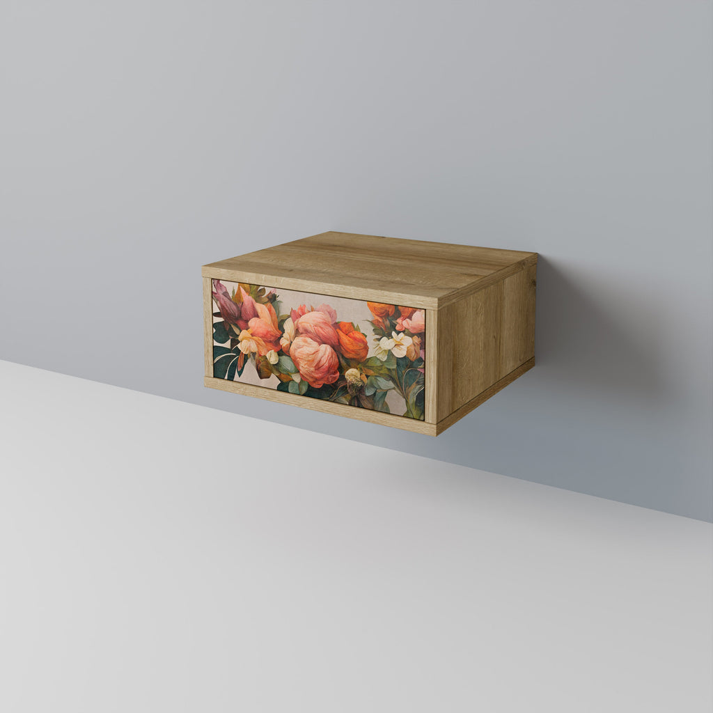 STYLISH BEAUTY Nightstand in Oak Effect