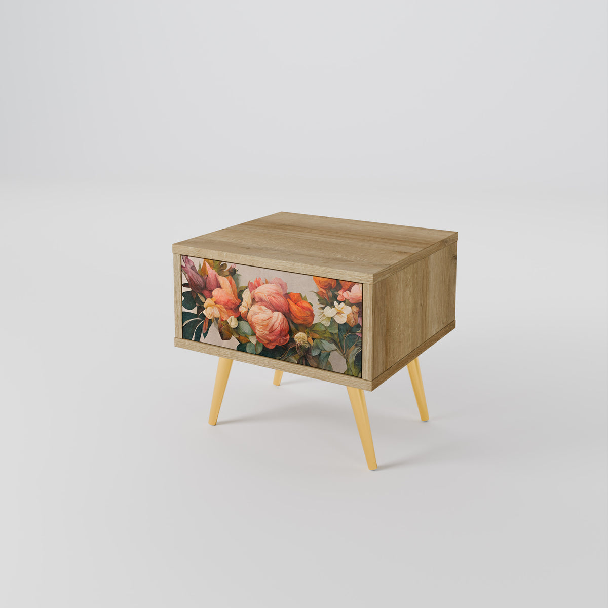 STYLISH BEAUTY Κομοδίνο με συρτάρι