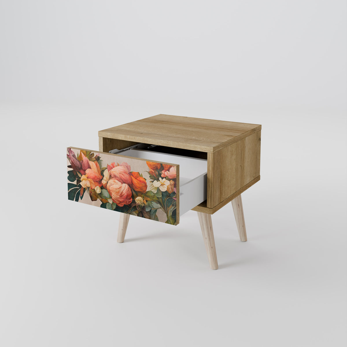 STYLISH BEAUTY Κομοδίνο με συρτάρι