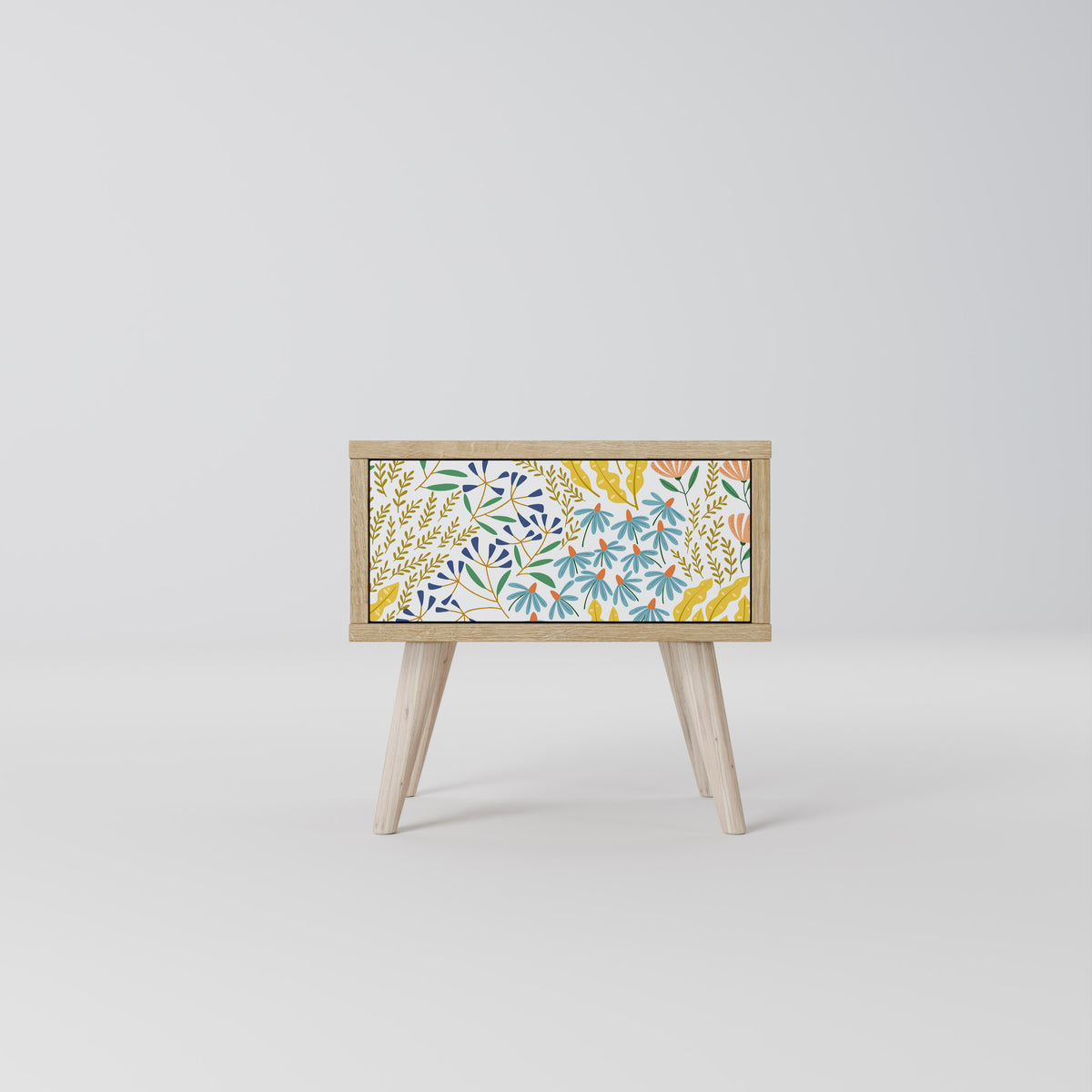 HELLO SPRING Κομοδίνο με συρτάρι