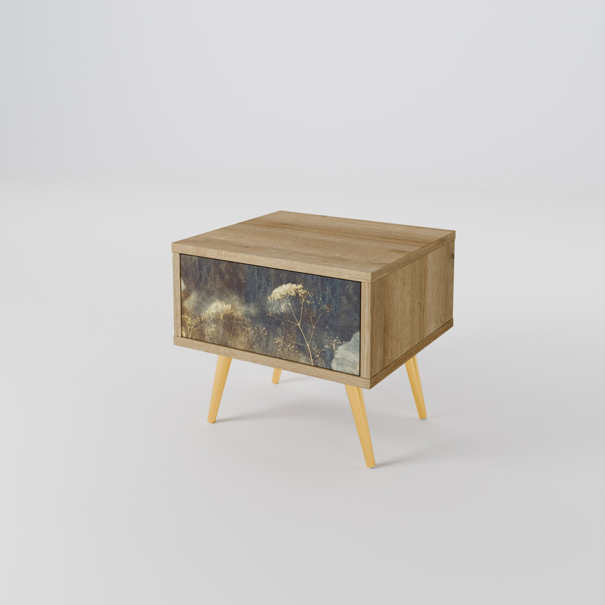 GENTLE POWER Κομοδίνο με συρτάρι