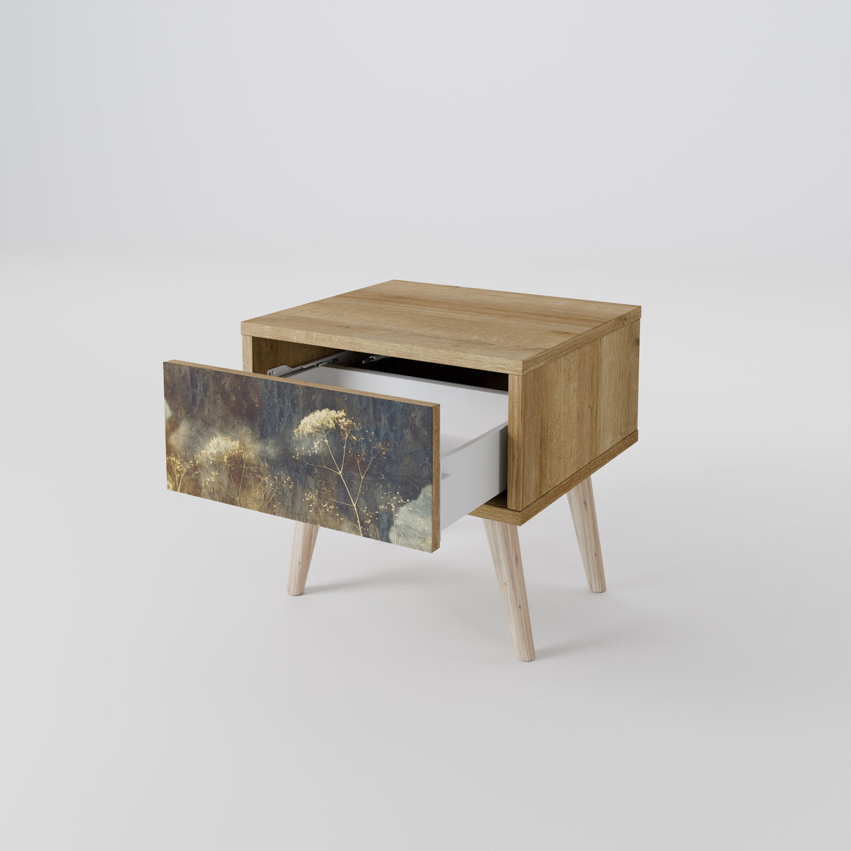 GENTLE POWER Κομοδίνο με συρτάρι