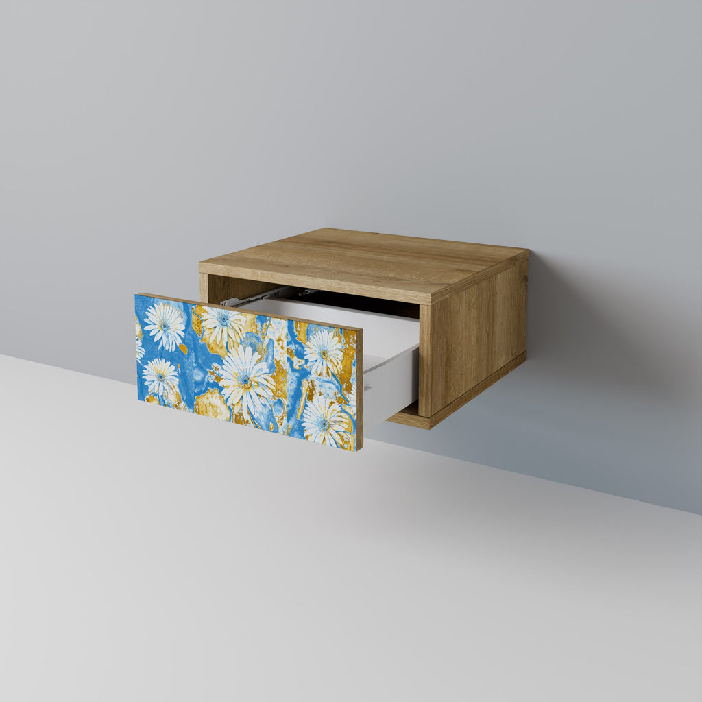 Κομοδίνο DAISY LUXE σε στιλ δρυός