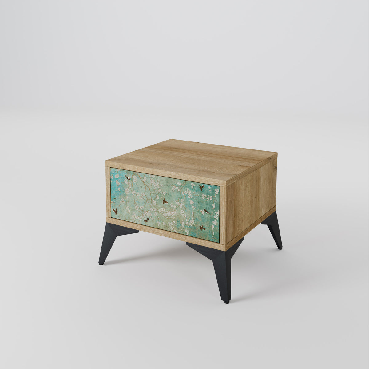 BLOOMING CHARM Κομοδίνο με συρτάρι