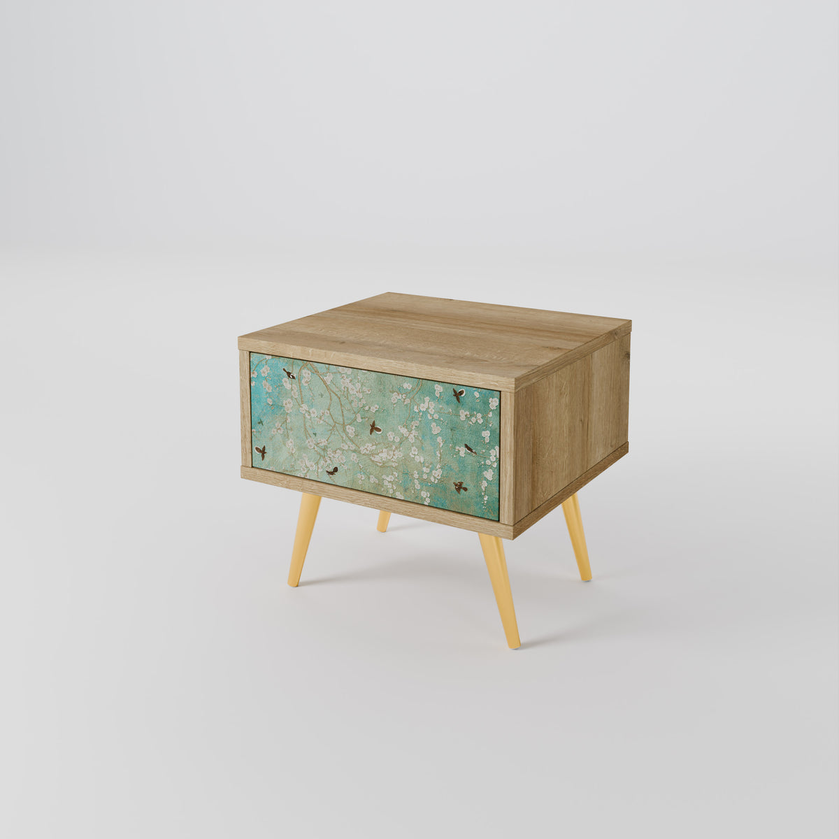 BLOOMING CHARM Κομοδίνο με συρτάρι