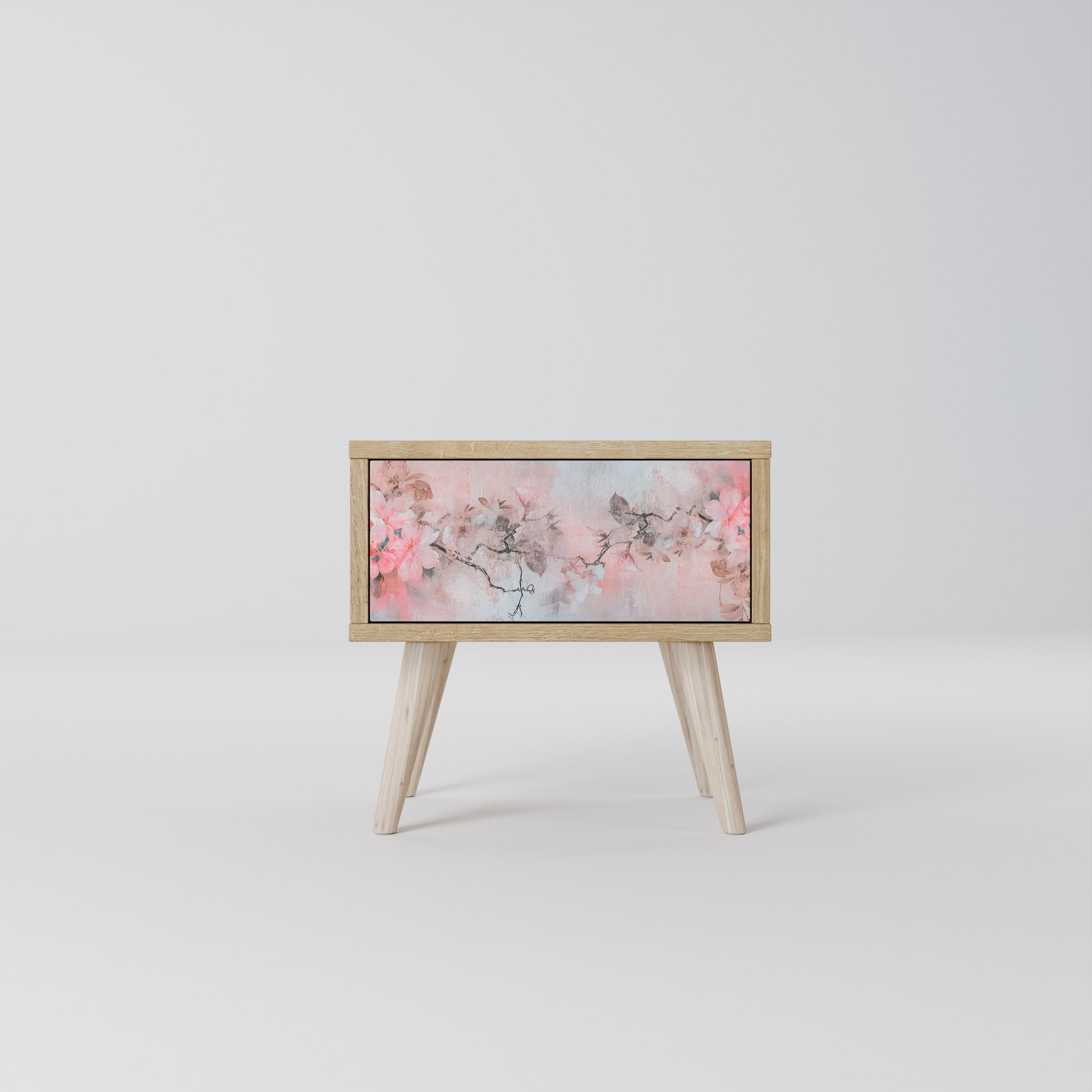 CHERRY BLOSSOM Nightstand in Oak Effect