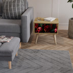 DAHLIAS AND POMEGRANATES Nightstand