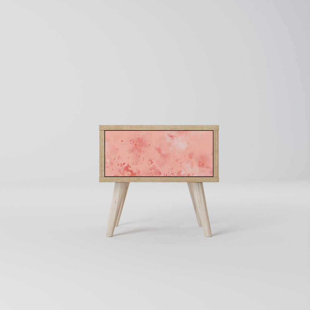 CRANE DANCE Nightstand in Oak Effect