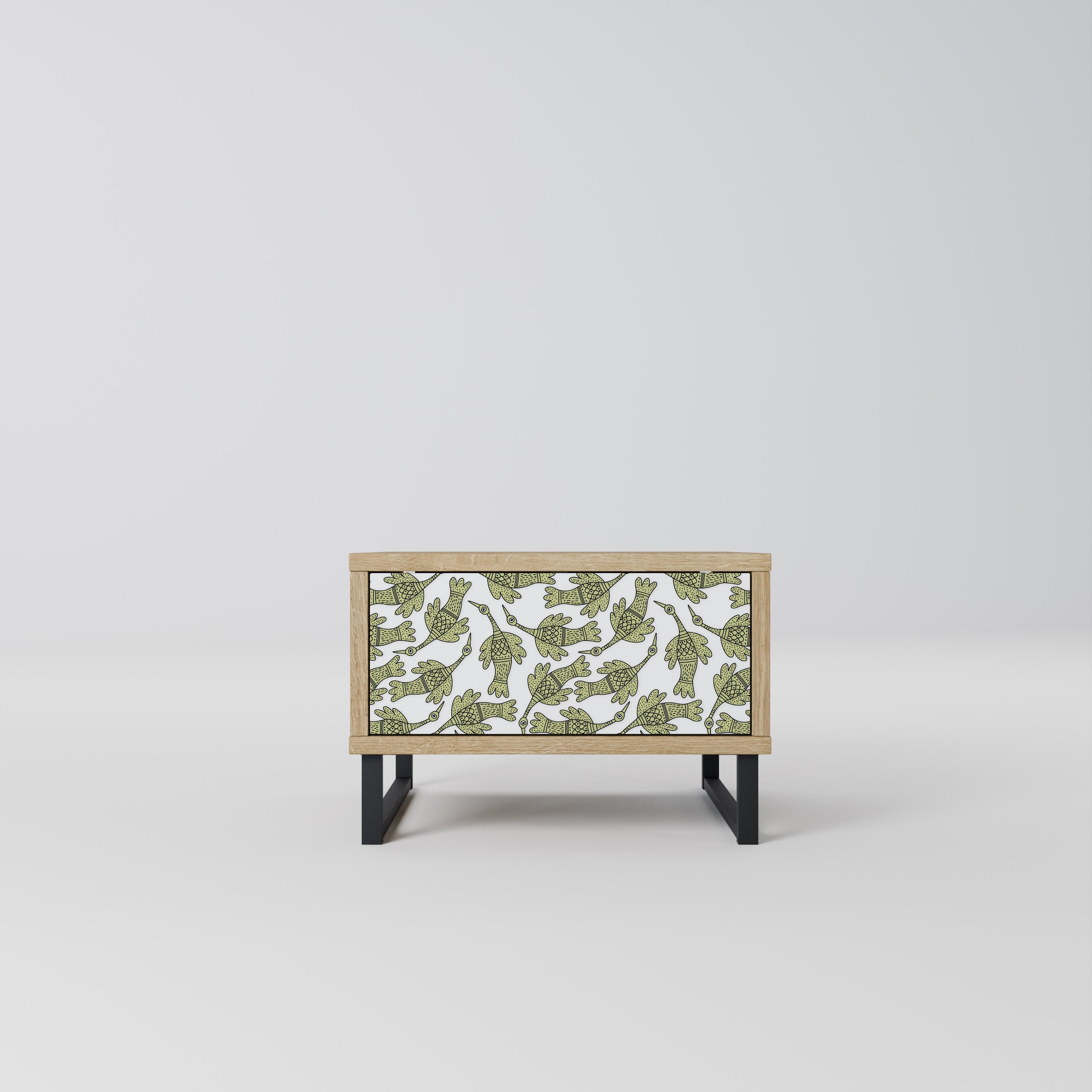 SEEDLING SONGBIRD Nightstand in Oak Effect