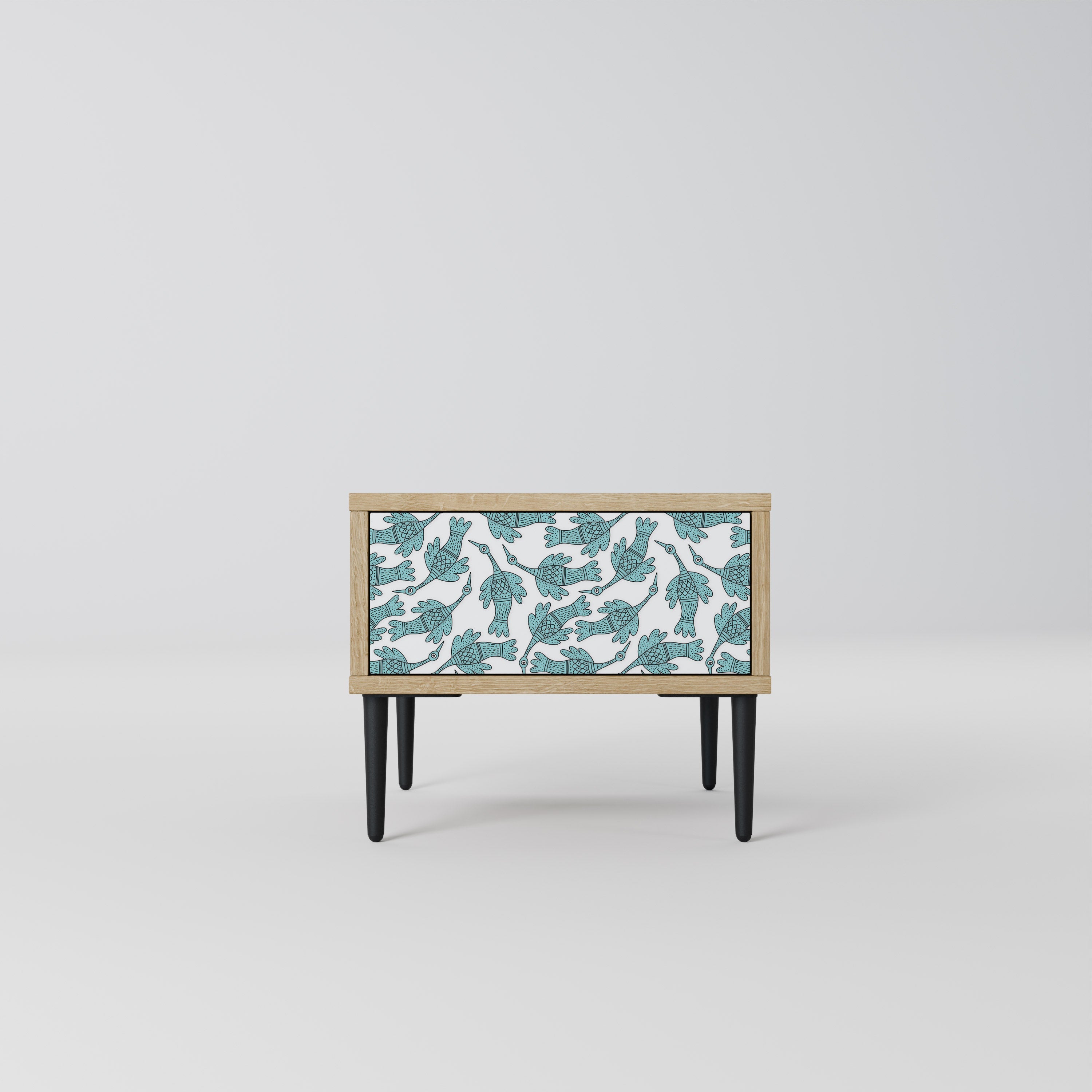 WATERSPOUT SONGIBIRD Nightstand in Oak Effect