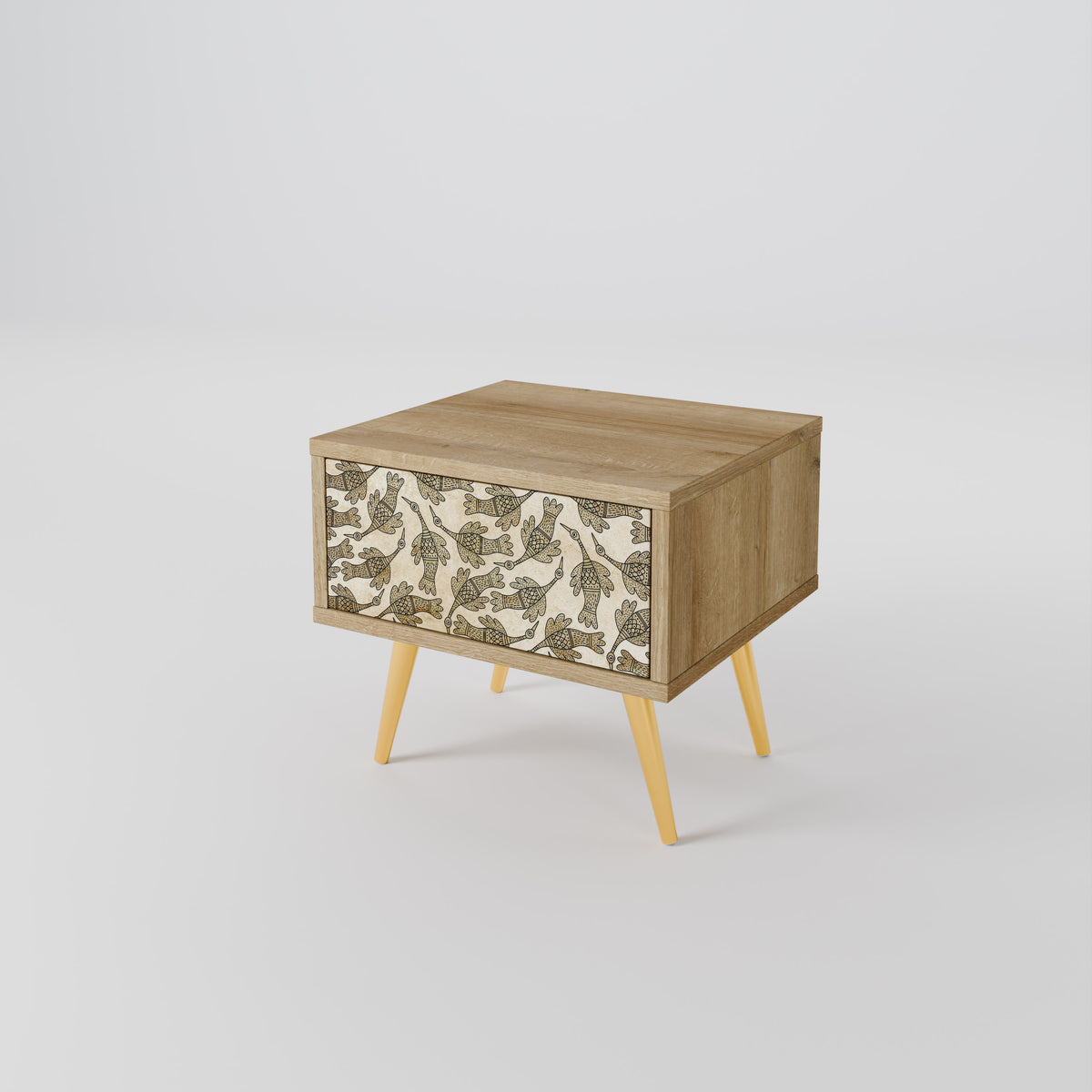 ALMONDINE SONGBIRD Κομοδίνο με συρτάρι