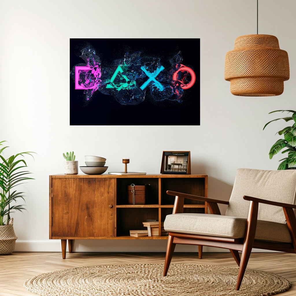 GAMING REVOLT Οριζόντια Αφίσα Peel and Stick