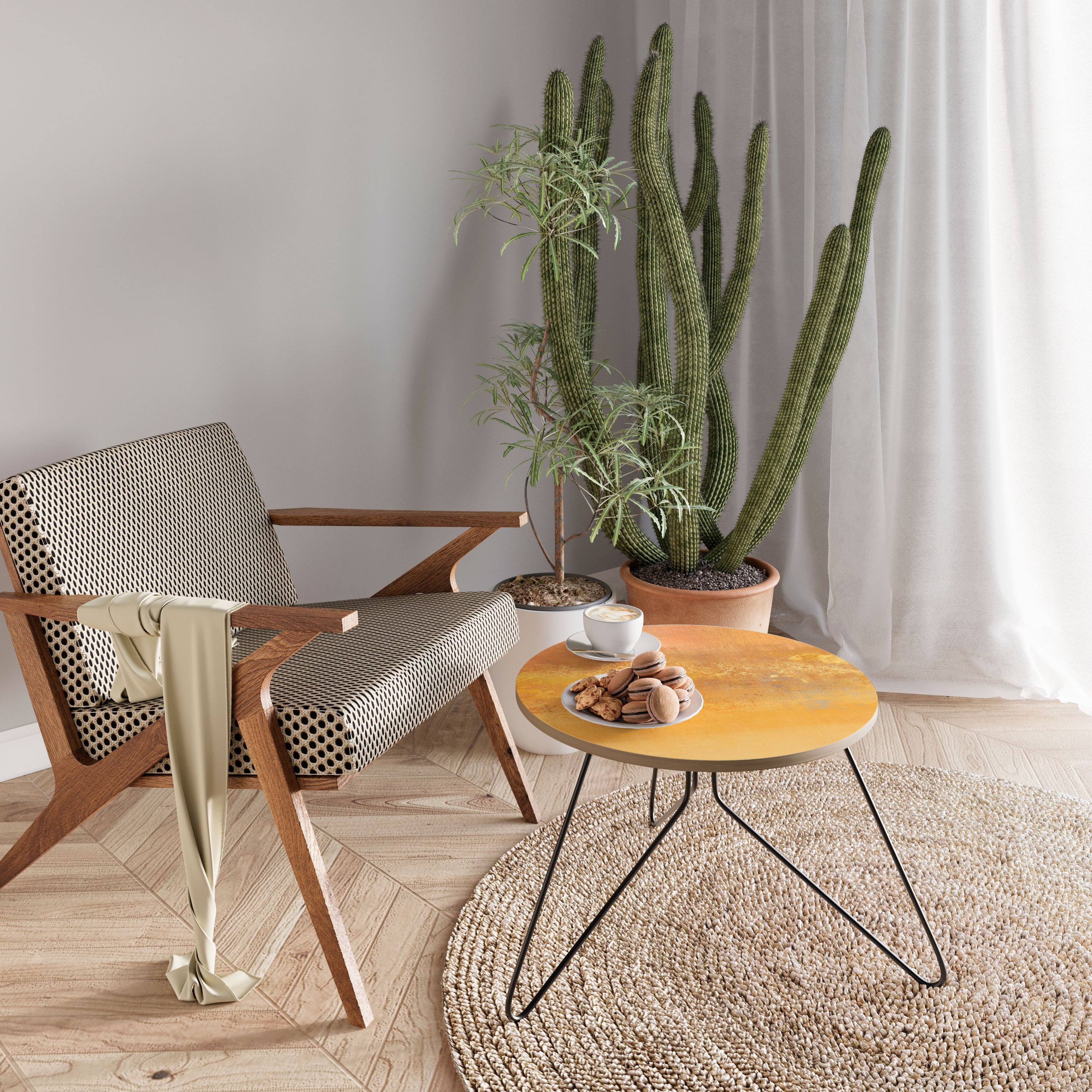 ORANGE IMPRESSION Τραπεζάκι σαλονιού