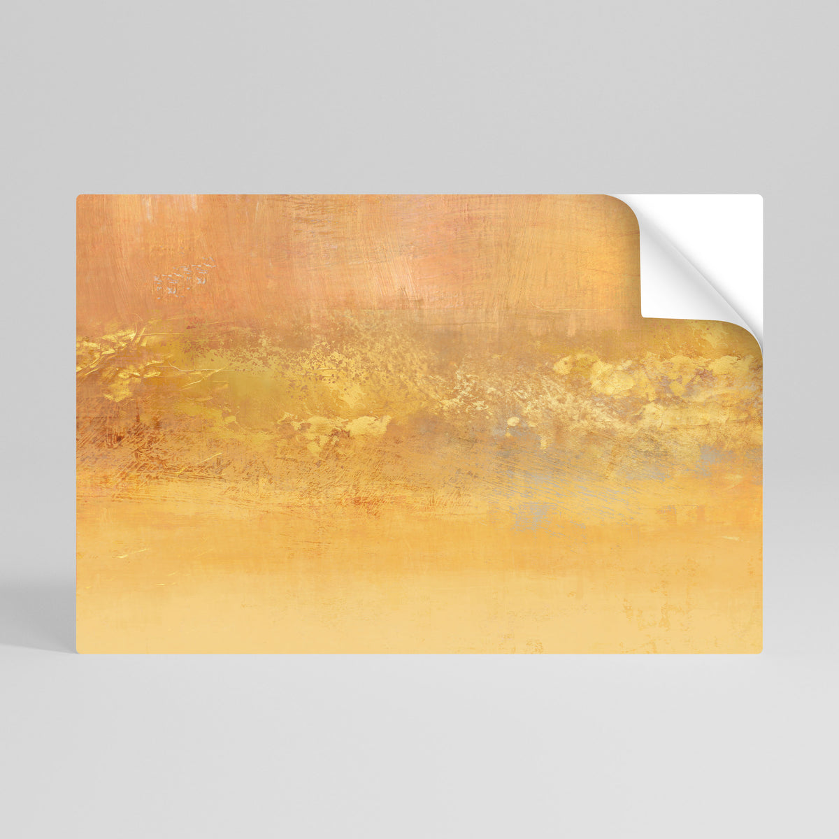 ORANGE IMPRESSION Αυτοκόλλητη Αφίσα οριζόντια