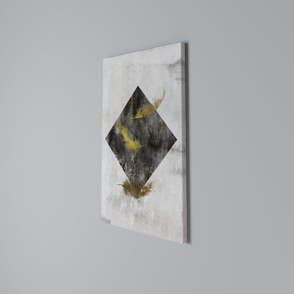 FALLING LIGHTNESS Vertical Canvas Print